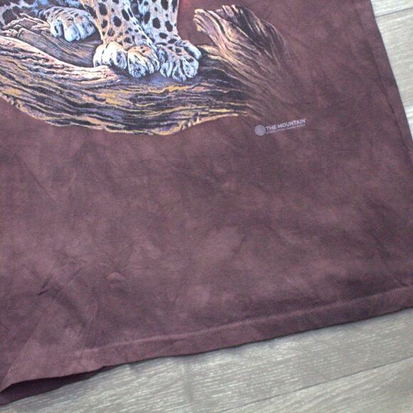 The Mountain Nature Animals Eagle Leopard T-Shirt Lot of 2 Large - Picture 5 of 11
